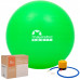 Фитбол  Majestic Sport 55 cm Anti-Burst GVP5028/G - фото №4